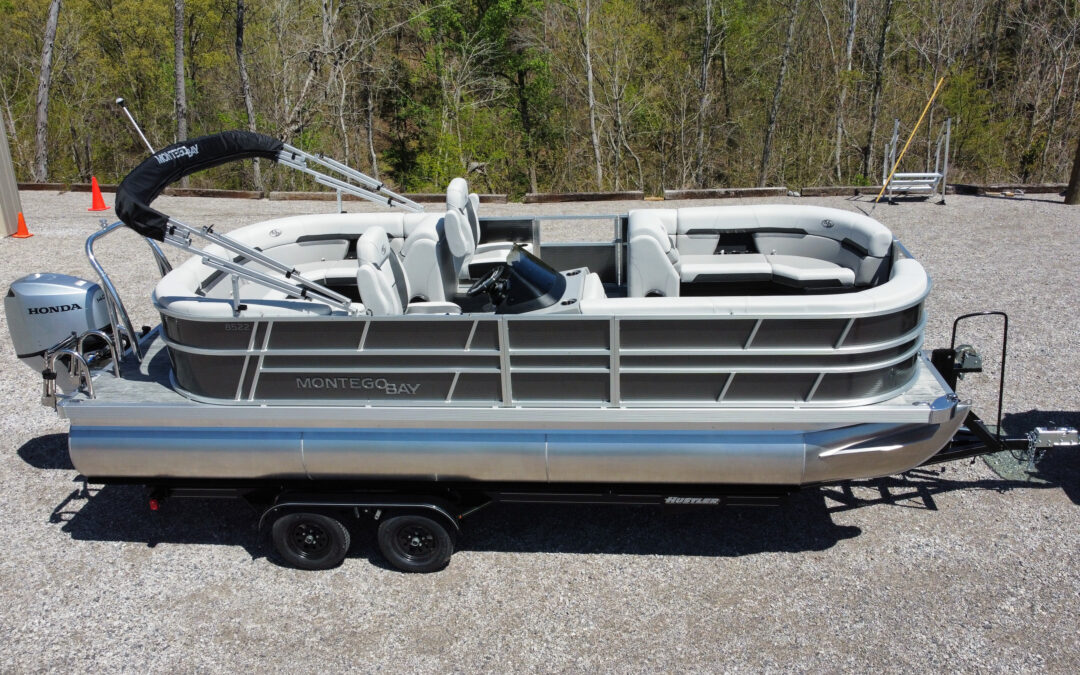 Montego Bay C8522 BR Deluxe Cruise Pontoon: $47,000 Price Includes Trailer