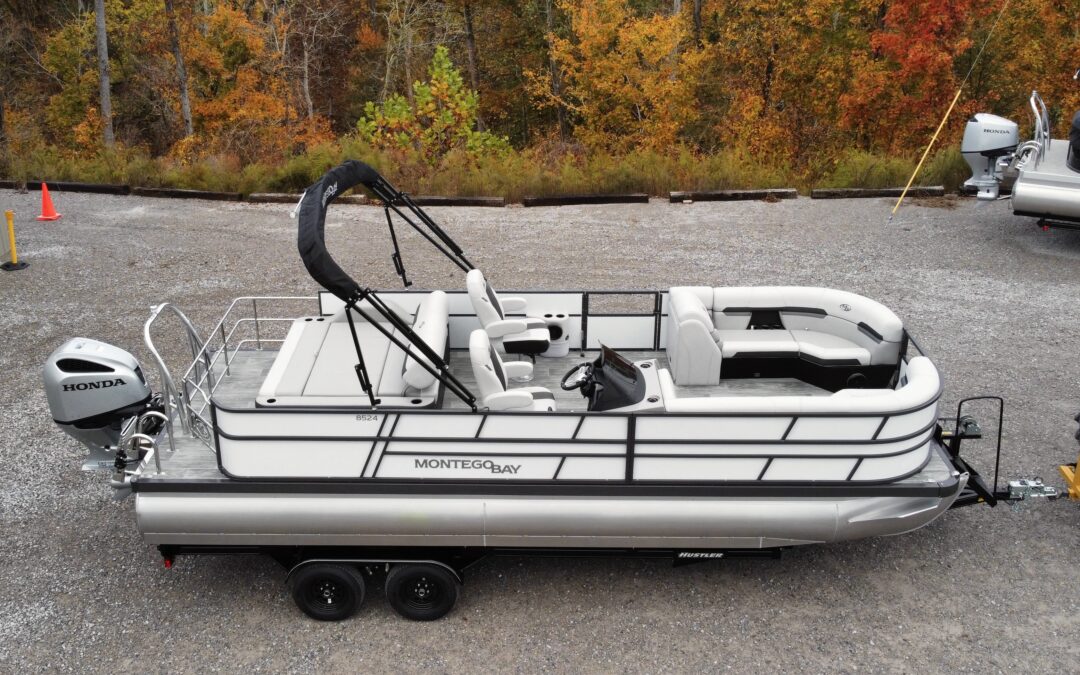 Montego Bay ST8524 SB Deluxe Cruise Pontoon: $59,999 Or *Est. $438.20 Per/Mo.