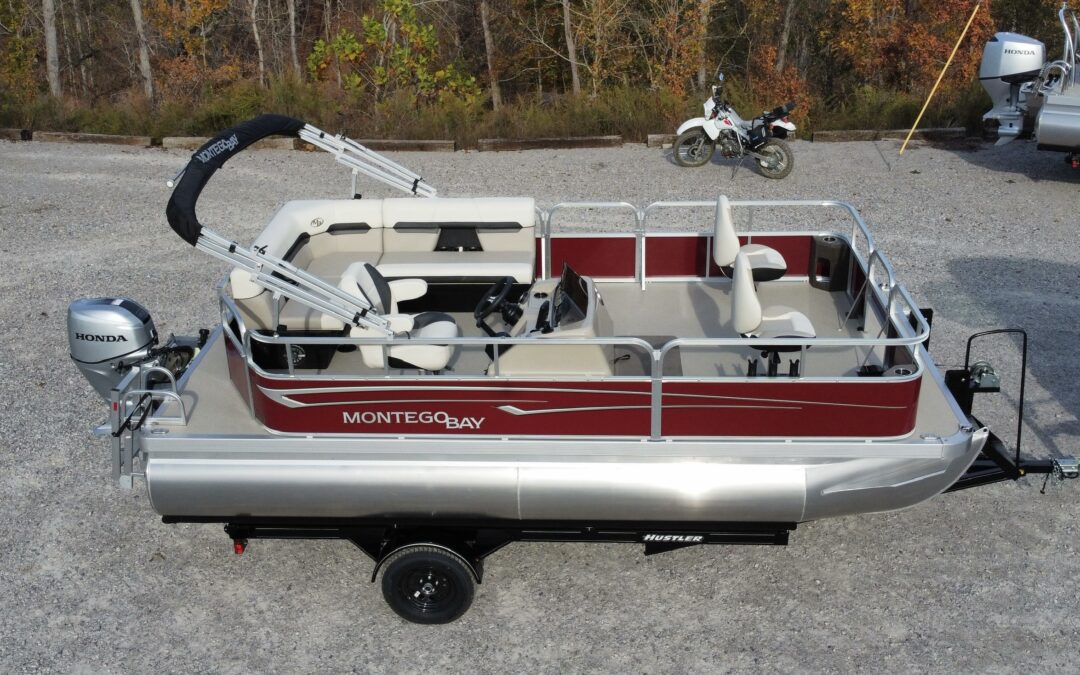 Montego Bay F8518 Fish Pontoon: $32,500 Or *Est. $237.36 Per/Mo.